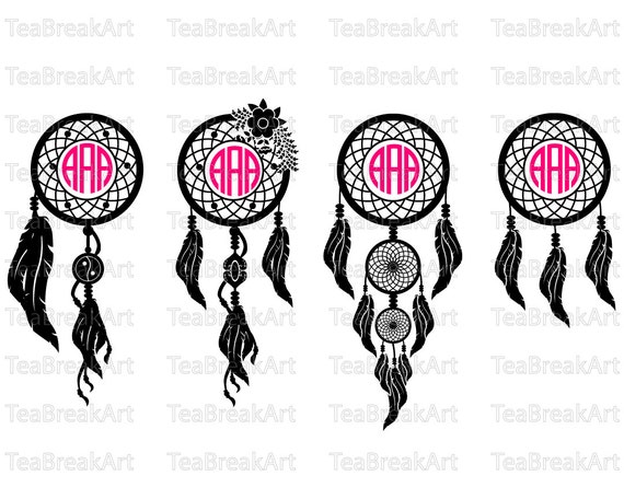 Free Free Dream Catcher Monogram Svg 493 SVG PNG EPS DXF File