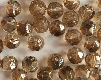 6 mm Celsian Faceted "Renaissance" Beads