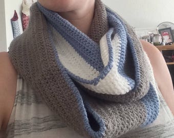 Crocheted Infinity Scarf