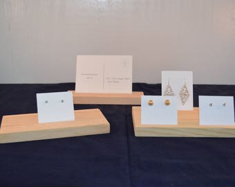 Earring Card Display / Earring Card Holder / Earring Card Organizer / Business Card Display / Jewelry Display Board