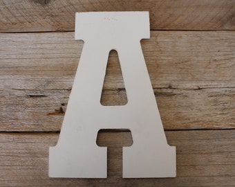 White Letter A, Capital, Upper Case