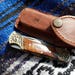 Personalized Knife - KNIFE NOT INCLUDED ,Engraved knife Custom Hand Made Forged Damascus Steel Hunting Bowie Knife Leather Sheath