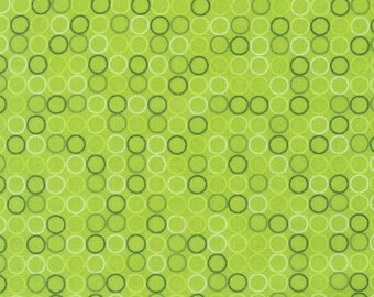 Spot On Lime by Robert Kaufman, Lime Polka Dots, Polka Dots Fabric, Robert Kaufman