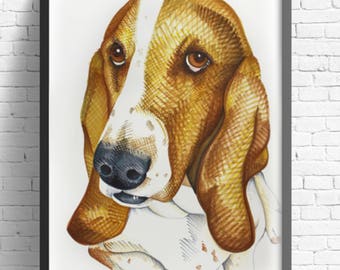 18inX24in Custom Pet Portrait
