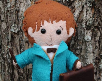 Fantastic Beasts and Where to Find Them, Newt Scamander, Fantastic Beasts, Newt Scamander Plush, Newt Scamander Suitcase, Harry Potter, Newt