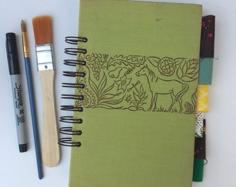 art journal, smash book journal, junk journal, altered book junk journal