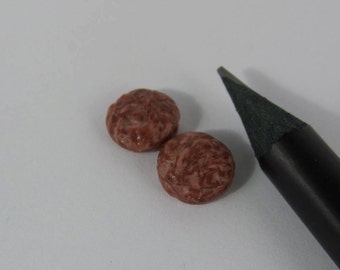 Offer! Burger, Burger with cheese and salami in miniatures 1:12 Dollhouse