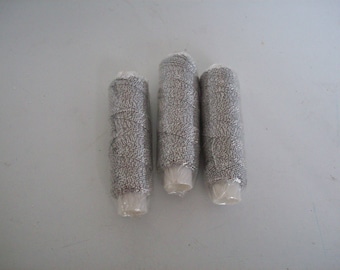 silver metalic shearing elastic