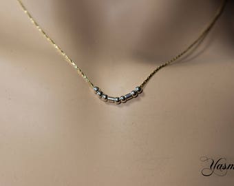 I love you at fine goldfilled chain