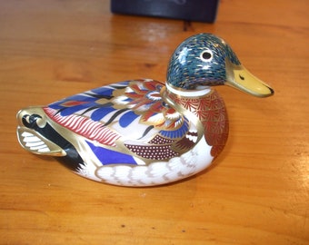Royal Crown Derby Imari Mallard Duck