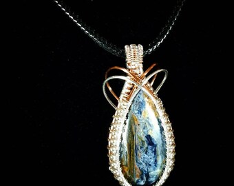 Chatoyant pietersite pendant