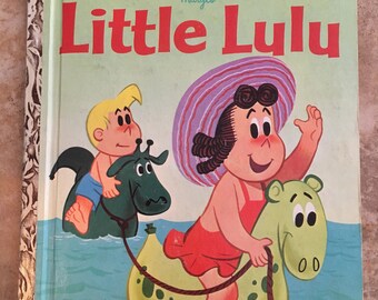Vintage 1950's Little Golden Book~Little Lulu