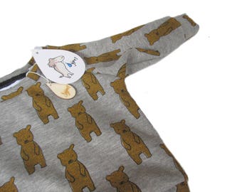 Sweater baby bear ocher , choose your size