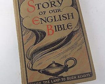 Vintage - The Story of the English Bible - Walter Scott Illustrated Hardback