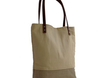 Resort Bag, Yellow Linen Tote, Market Tote Bag, Resort Tote, Beach Bag, Linen Burlap Bag, Resort Day Bag, Cruise Ship Bag, Canvas Bag