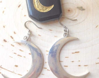 crescent moon earrings