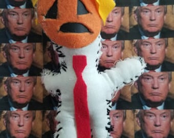LTD Edition, 'mytrumpvoodoo' TRUMPKIN. Signed and Numbered. Edition of 25