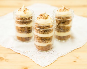 Cupcake in a jar - Carrot cake