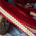 1960's woven dots cotton ribbon trim