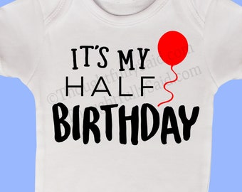 Download Its my half birthday | Etsy