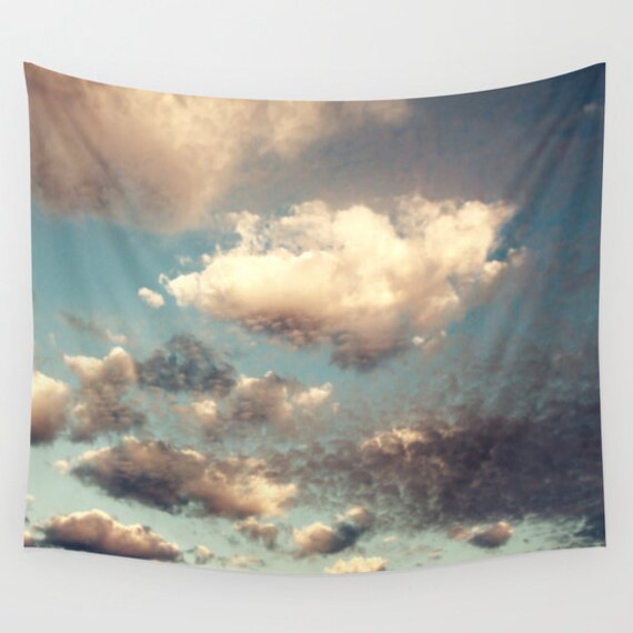 Cloud Tapestry Cloudy Sky Tapestry Clouds Large Wall Decor