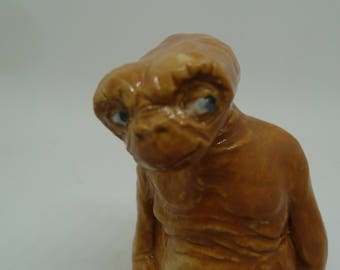 Ceramic E.T. sculpture