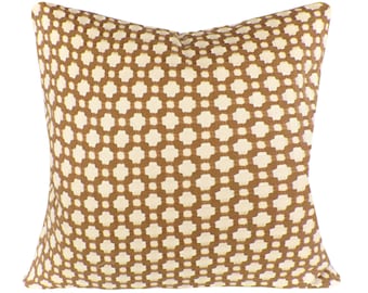 Schumacher Betwixt Decorative Pillow Cover - Throw Pillow - Both Sides -10x20, 12x16, 12x20, 14x18, 14x24, 16x16, 18x18, 20x20, 22x22, 24x24