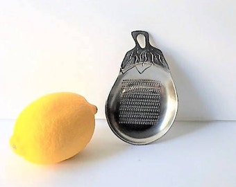 Eggplant Stainless Steel Grater / Zester / Made in Japan