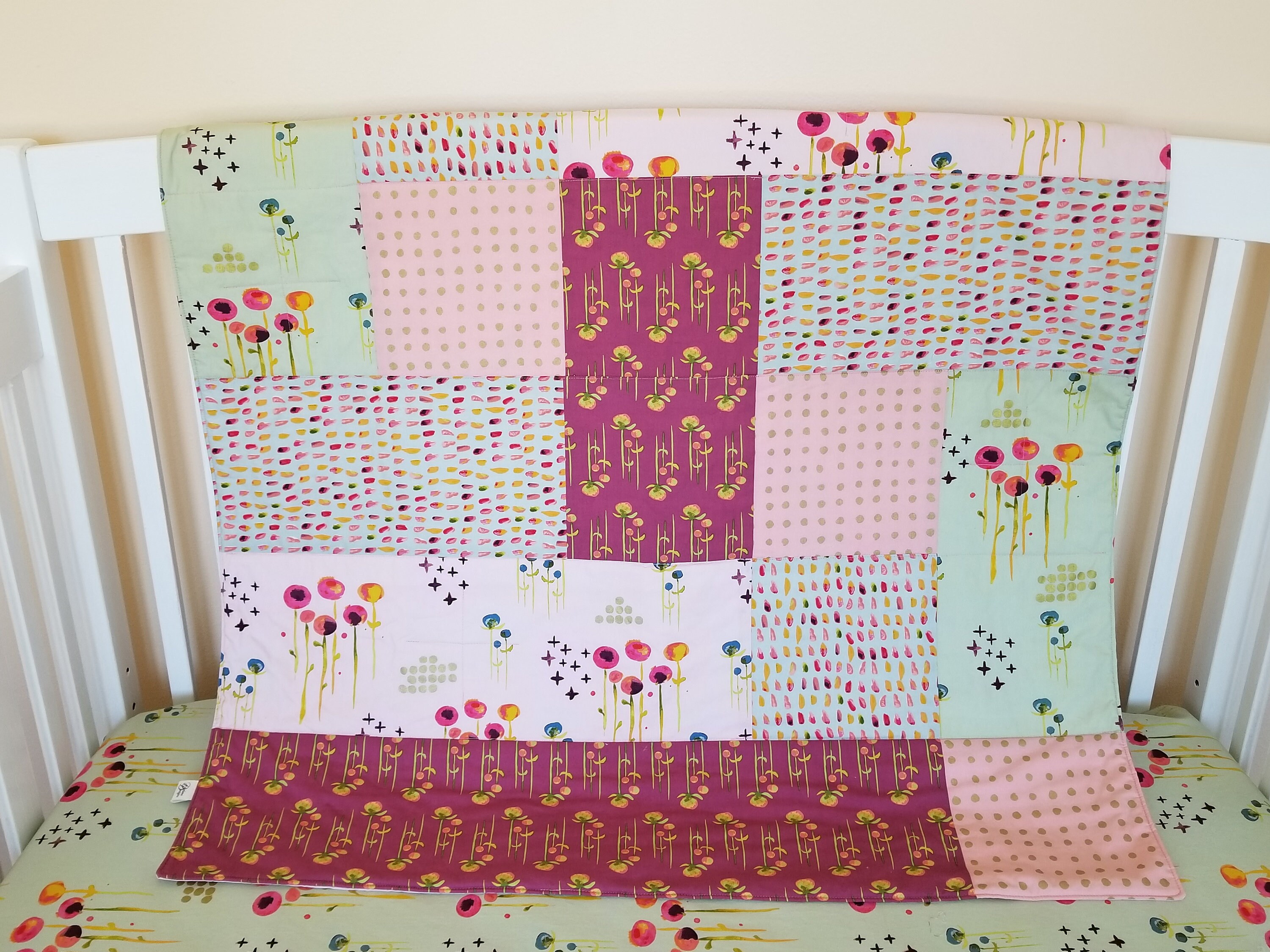 Organic Crib Bedding Set, Girl, Organic Baby Bedding Set, Crib Organic Crib Bedding Set, Girl, Organic Baby Bedding Set, Crib