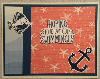 Nautical themed greeting cards