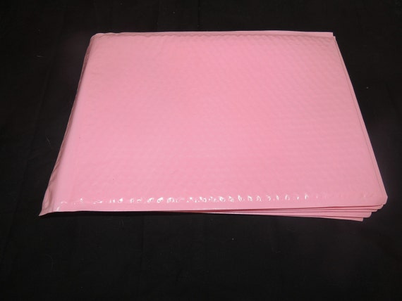 10 Light Pink 10.5x15.5 large Bubble Mailers Size-5 Large