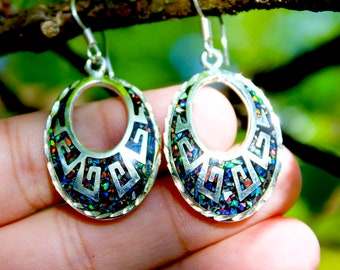 Fire Opal earrings