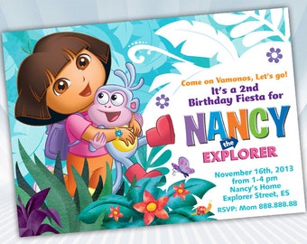 Dora Invitation