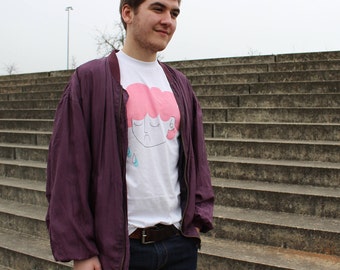 Hand painted T-shirt sad + lonely