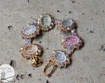 Pastel Cabochons Bracelet