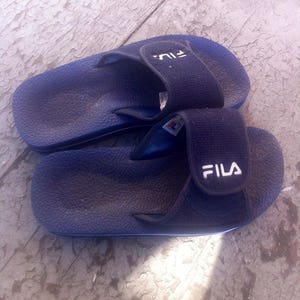 fila velcro sandals