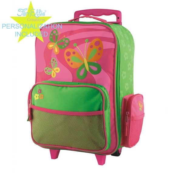 BUTTERFLY Stephen Joseph Classic Rolling luggage