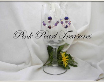 Lavender Swing Earrings