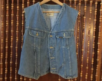 Vintage lee denim vest