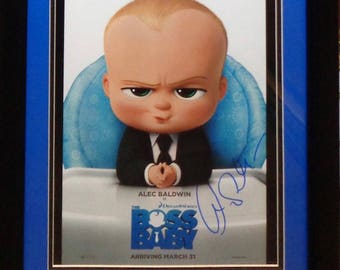 Boss Baby - Signed Movie Poster