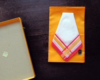 Vintage cotton Winkler handkerchiefs set of two