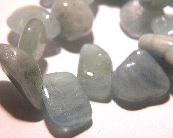 5 nuggets beads 10-22 mm aquamarine gems gemstones G43 5 nuggets-