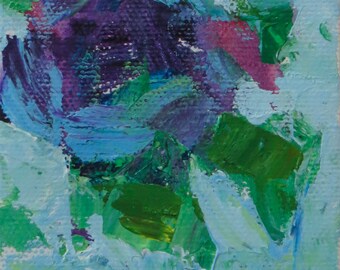 Blue Tango Original Acrylic 3x3 Inches