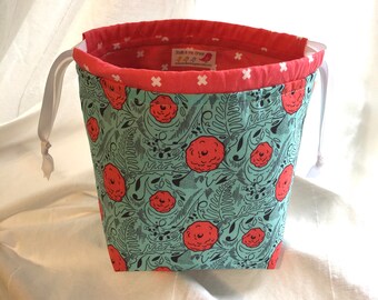 SockSack Sock Knitting Bag Small Knitting Project Bag