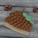Crochet Acorn Baby Beanie, Baby Acorn Hat, Crochet Hat, Baby Hat, Gift