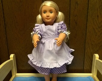 18" Doll Dress, American Girl Doll Dress