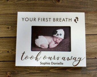 Personalized Baby Picture Frame, Personalized Baby Frame, Newborn Baby Gift, Engraved Newborn Gift, Engraved Baby Gift, Baby Shower Gift