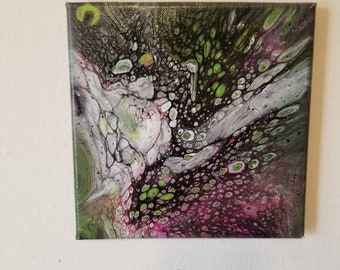 Pop Rocks, 9x9 on canvas