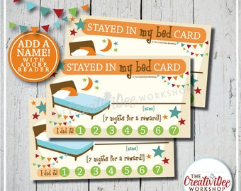 PDF: Blank Reward Punch Card