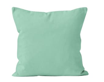 Mint Pillow Cover, Mint Pillow Covers, Mint Throw Pillow Cover, Mint Cushion Cover Toss Pillow Cover, Mint Green Accent Pillow Cover _M